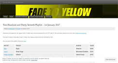 Desktop Screenshot of fadetoyellow.com
