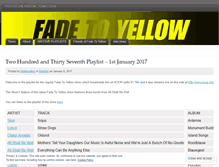 Tablet Screenshot of fadetoyellow.com